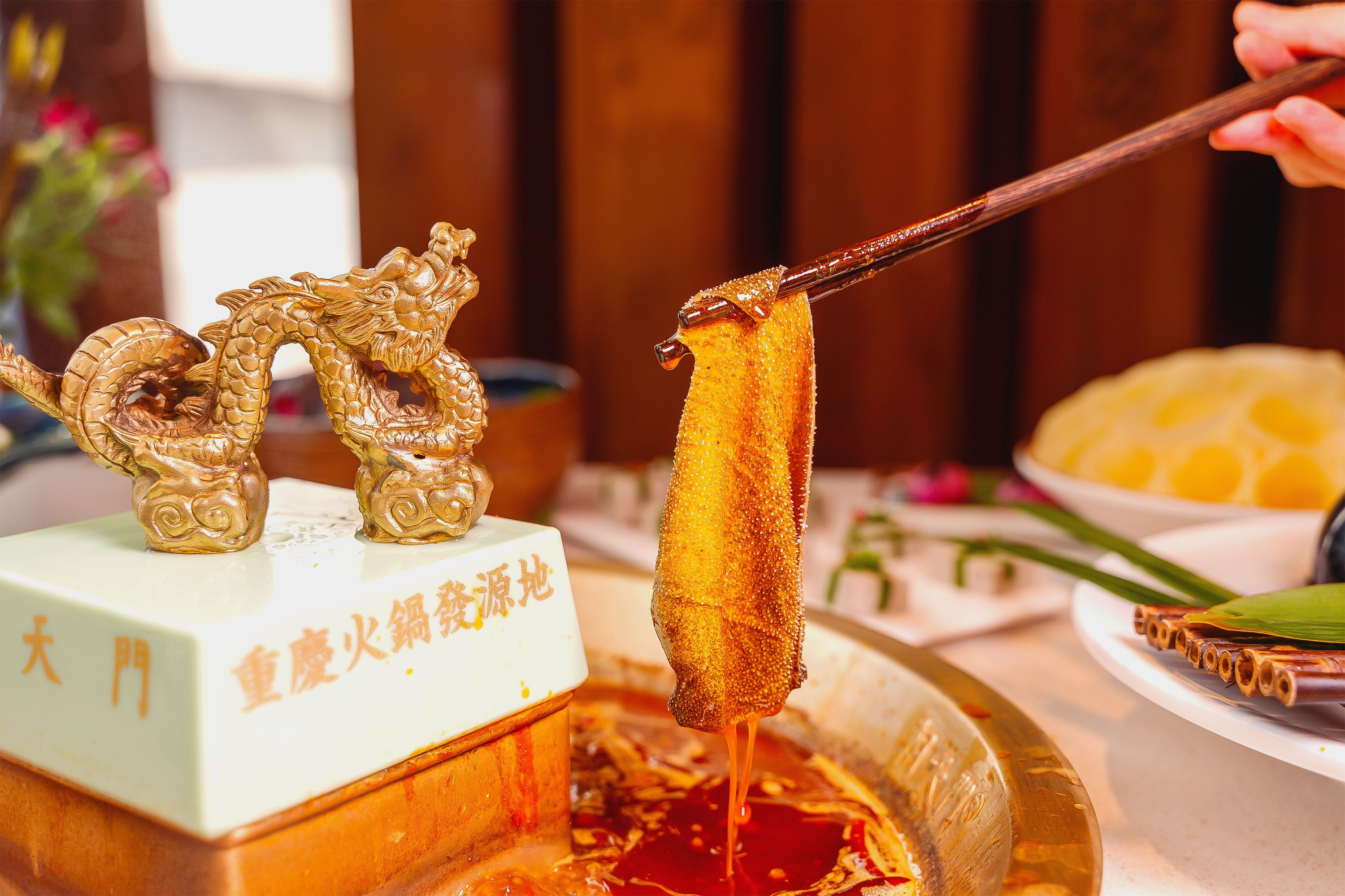 重慶火鍋加盟店，為什么毛肚如此受歡迎？